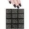 Wrapables Snowflakes Nail Stickers Nail Art 3d Nail Decals, 12 Sheets